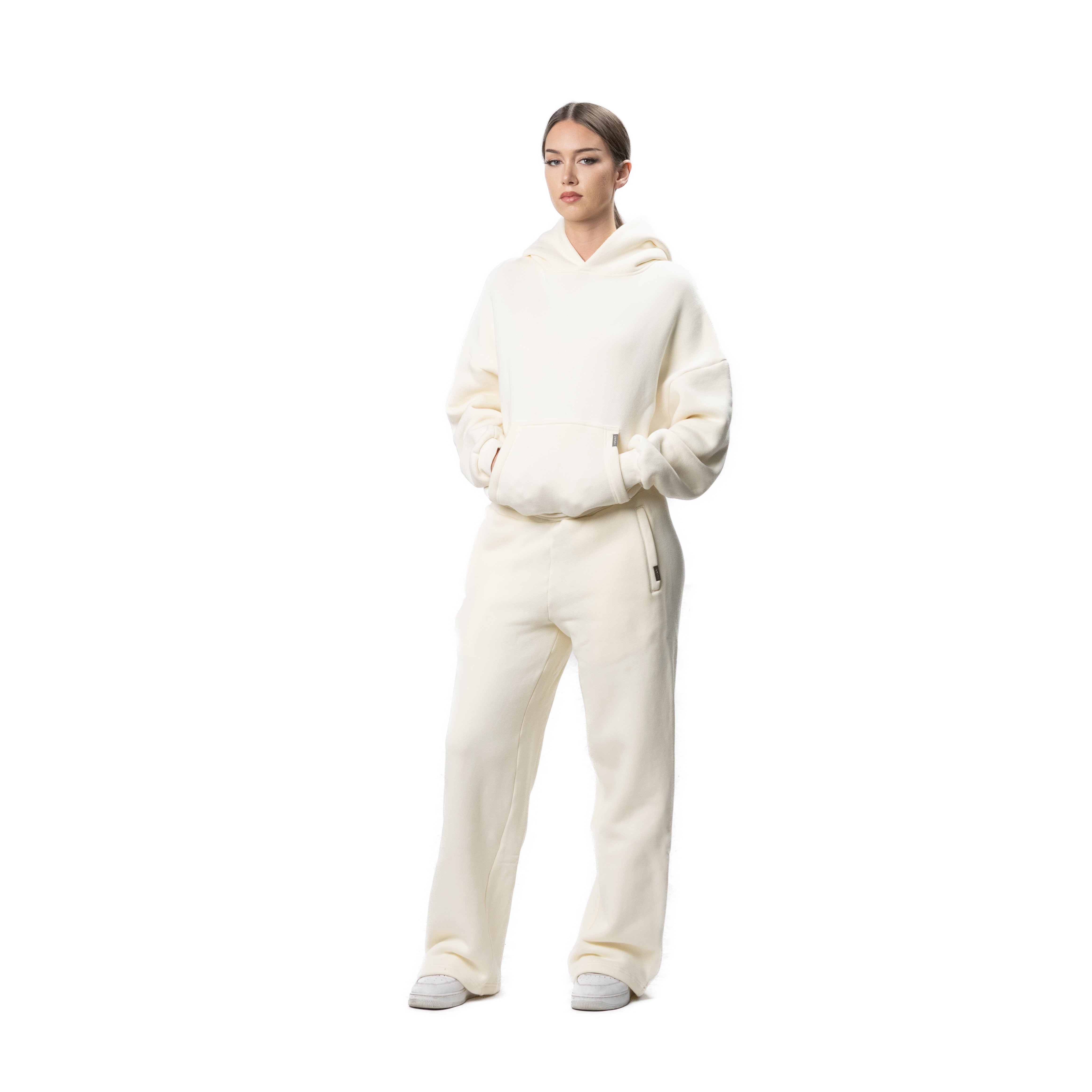 EBB - Signature Blank Hoodie - Bone White