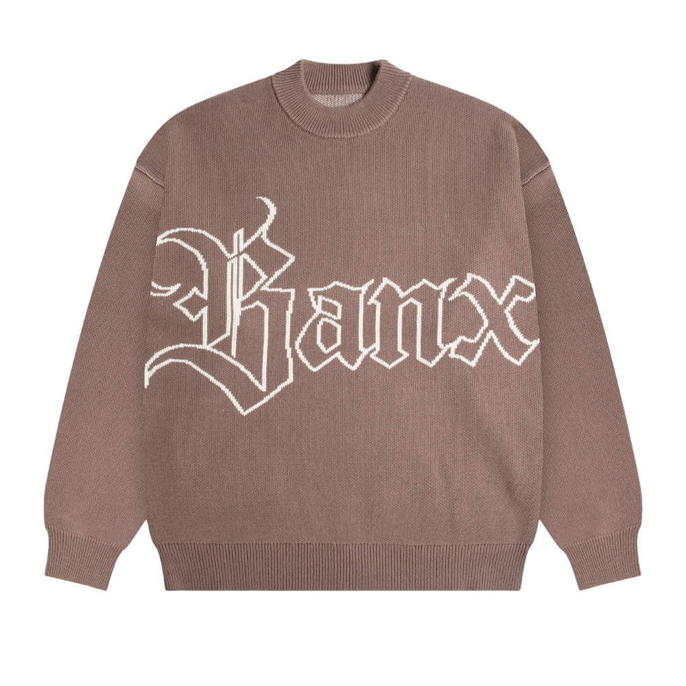 TEXTURA Oversized Knitwear v2 - Brown