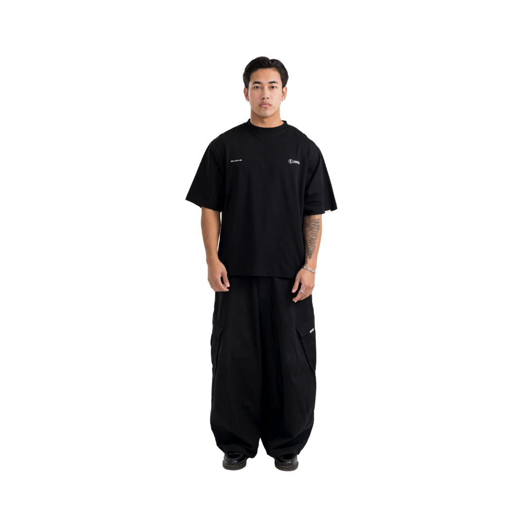 BANX x 50x Club x Inner Circle - "FU*K THE BANX" Oversized Shirt (White Print)