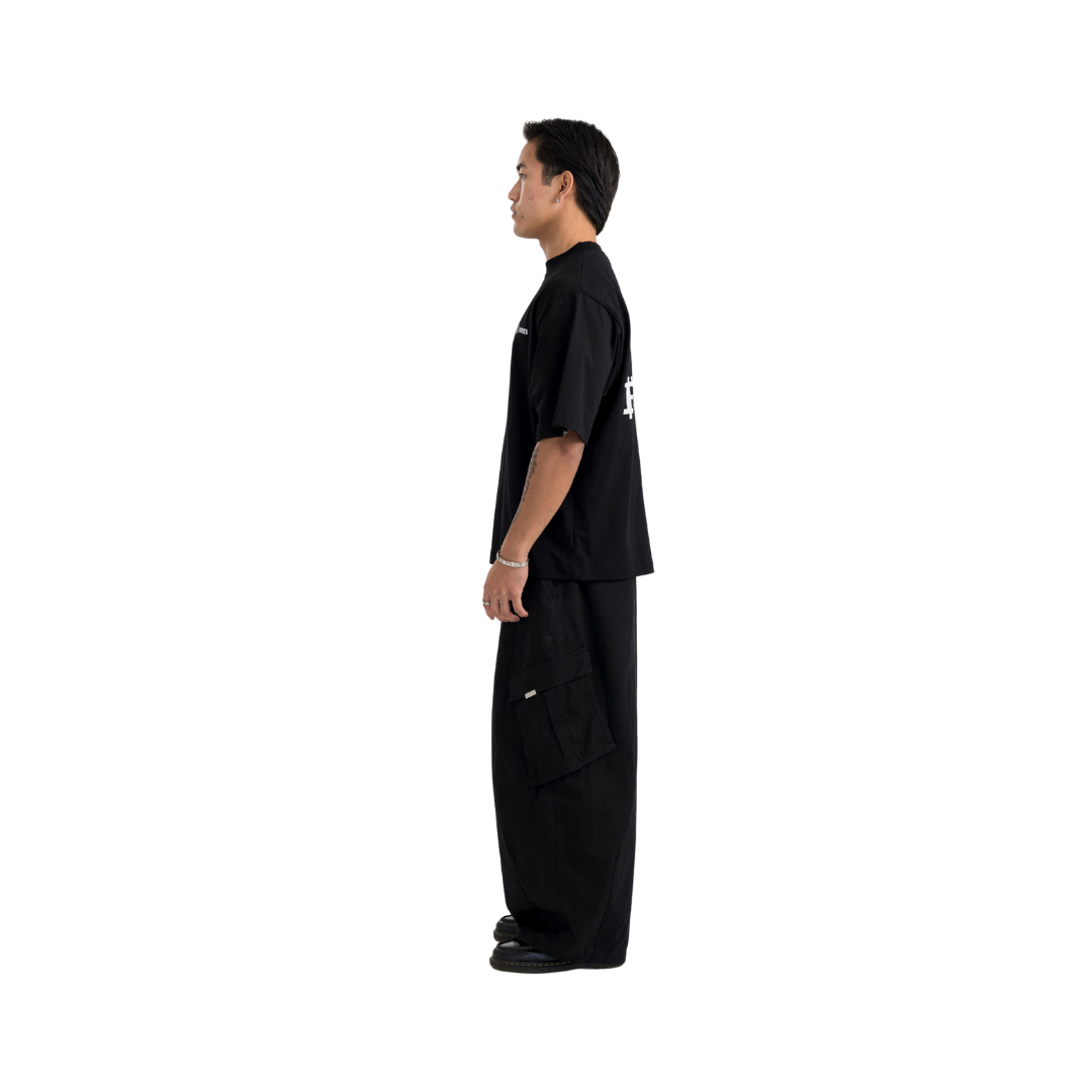 BANX x 50x Club x Inner Circle - "FU*K THE BANX" Oversized Shirt (White Print)
