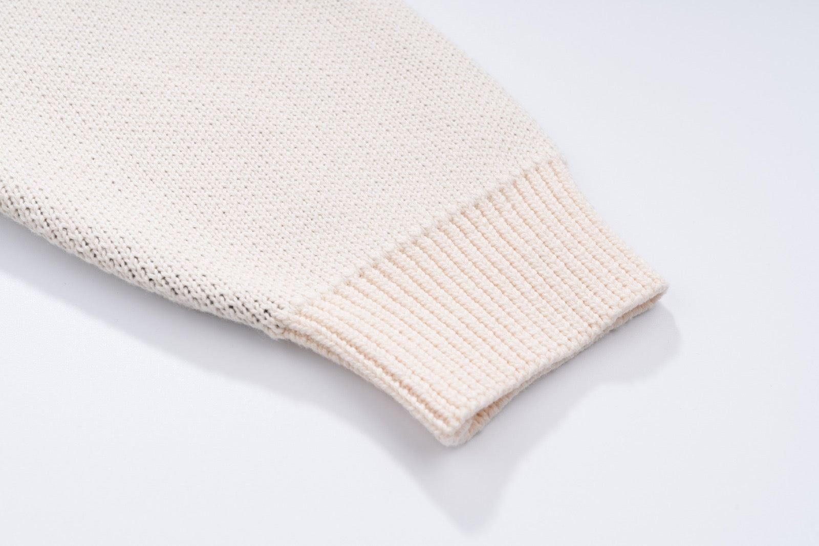 TEXTURA Oversized Knitwear v2 - Bone White