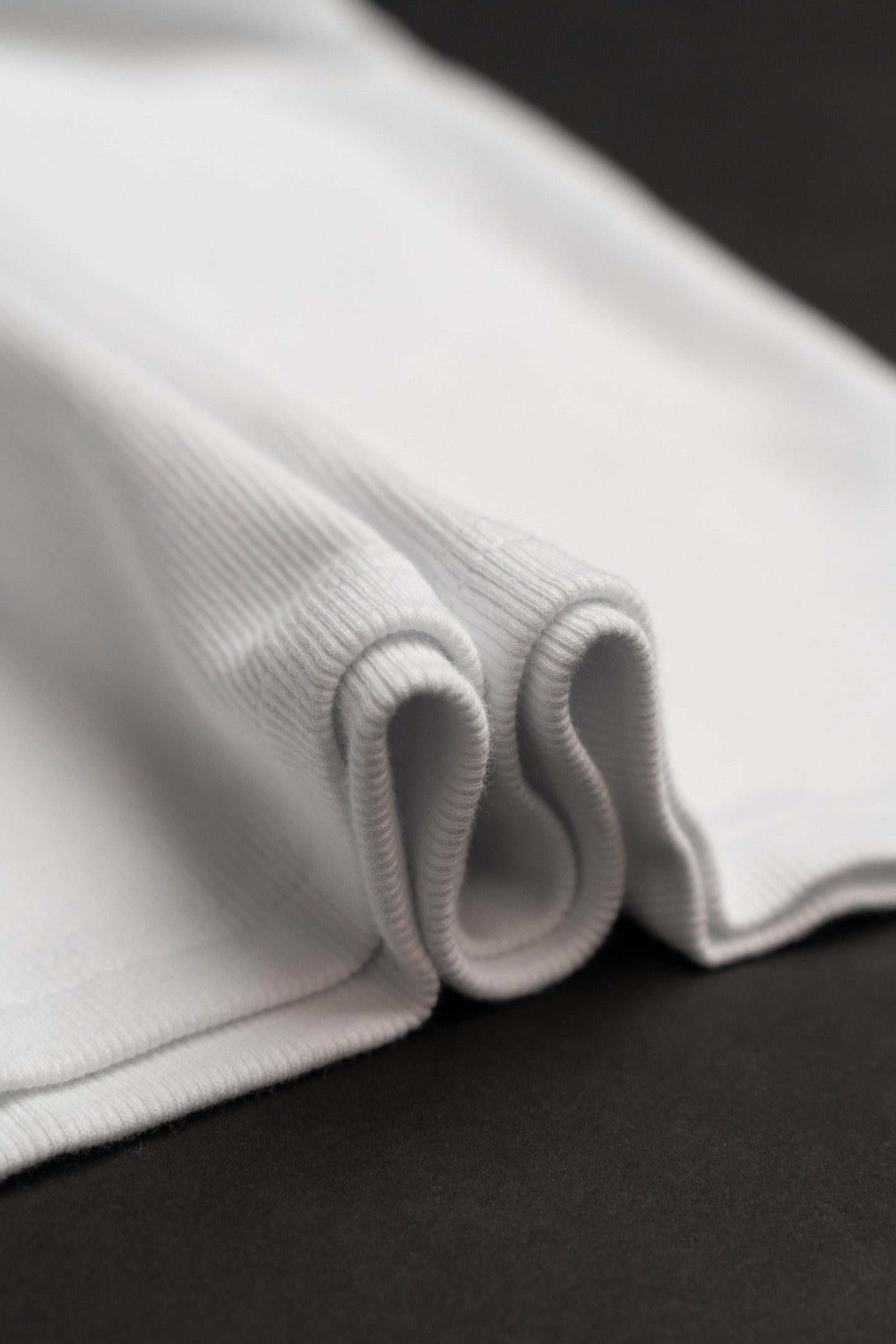 EBB - Ribbed Baby Tee - White