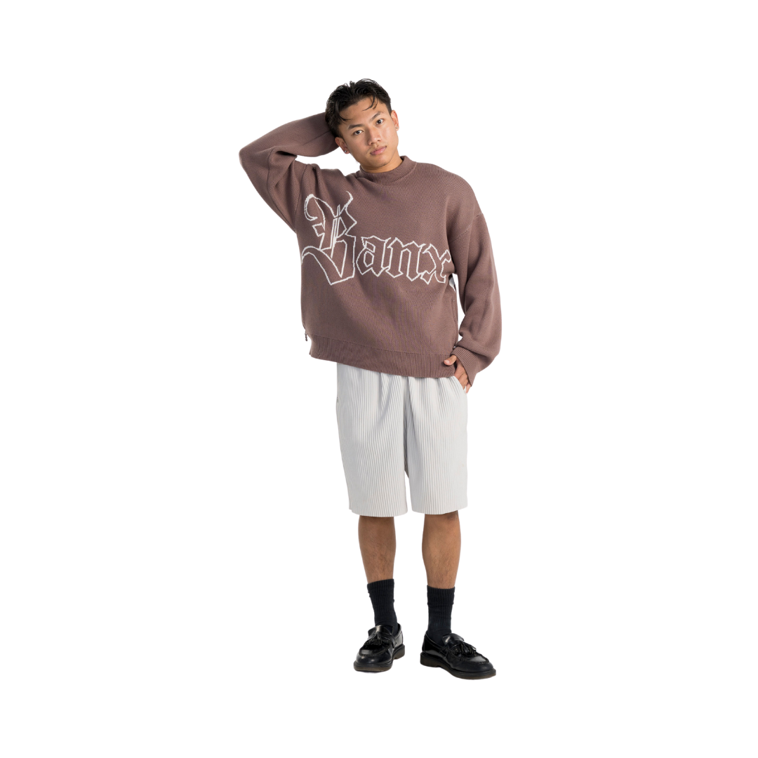TEXTURA Oversized Knitwear v2 - Mocha