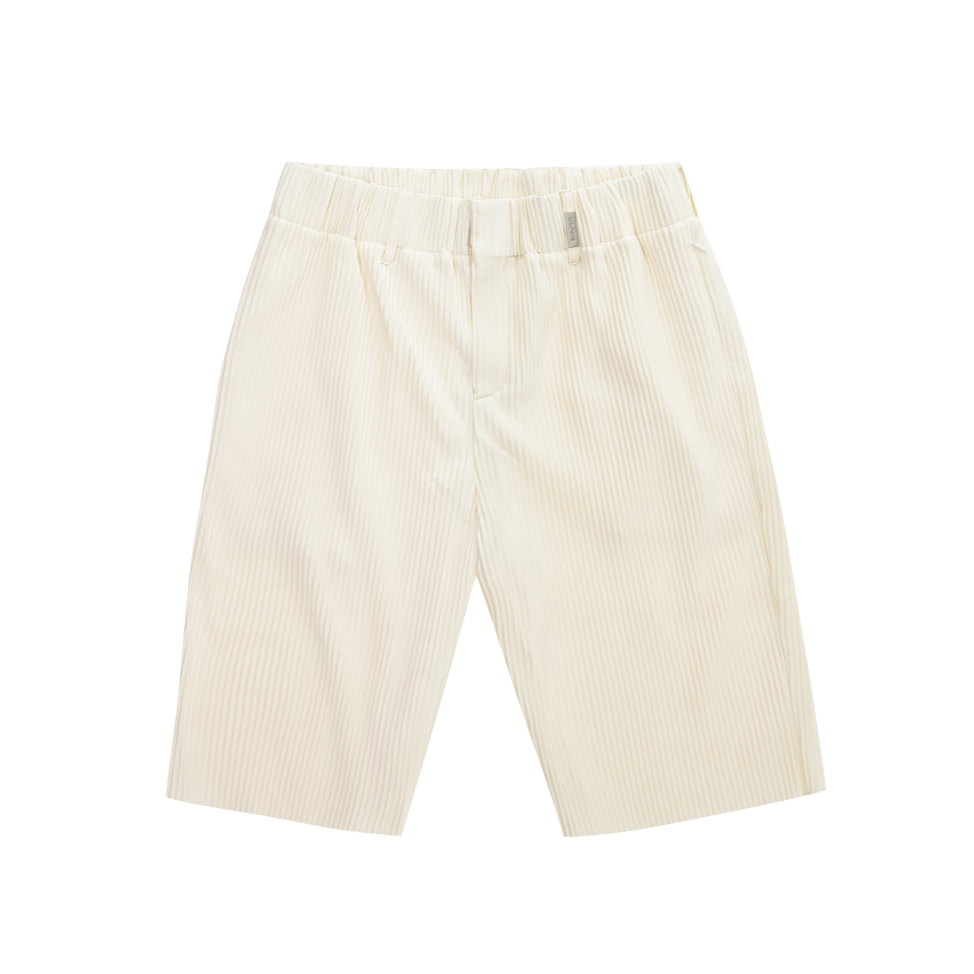 EBB - Signature Pleated Shorts - Bone White