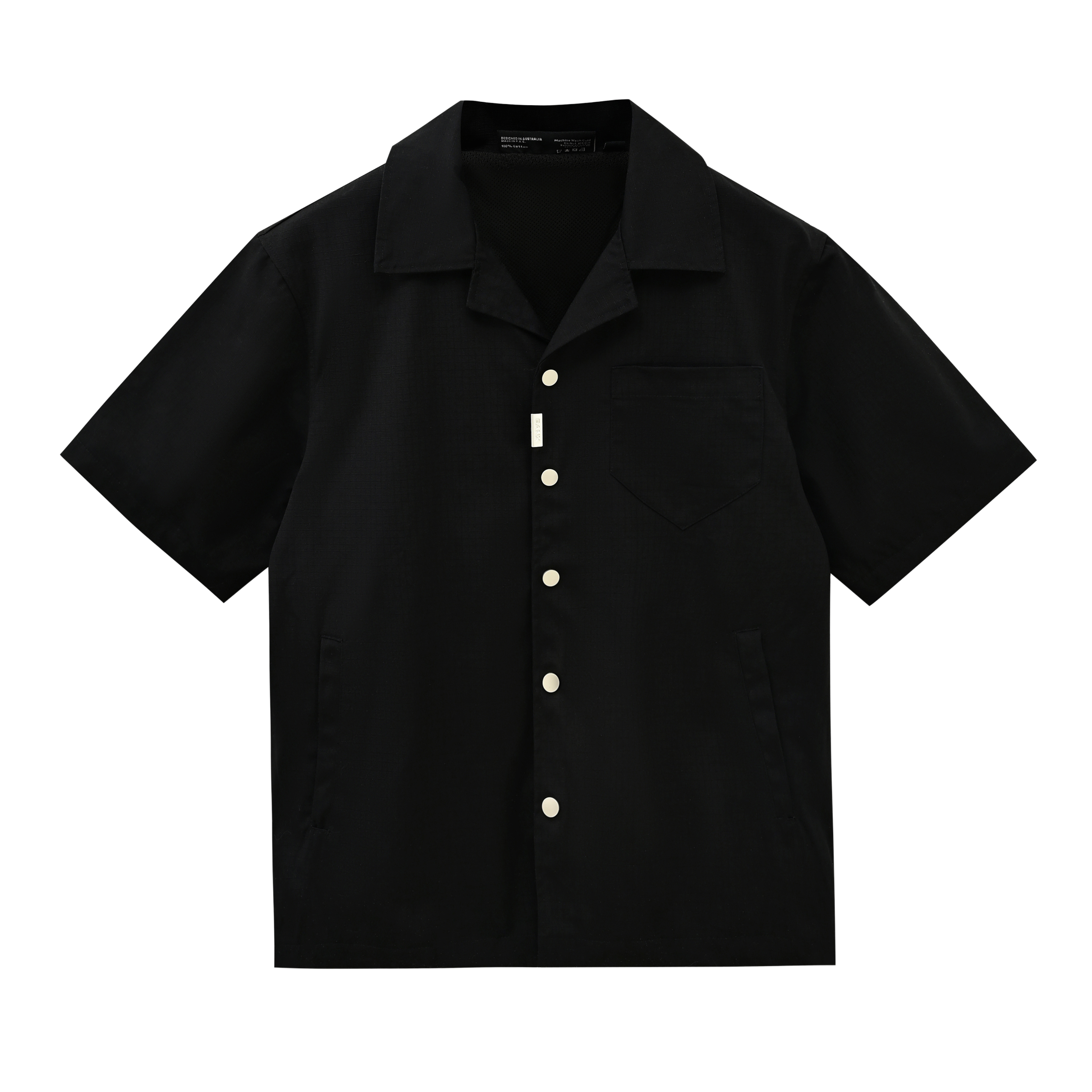 EBB - Utility Button Up - Black