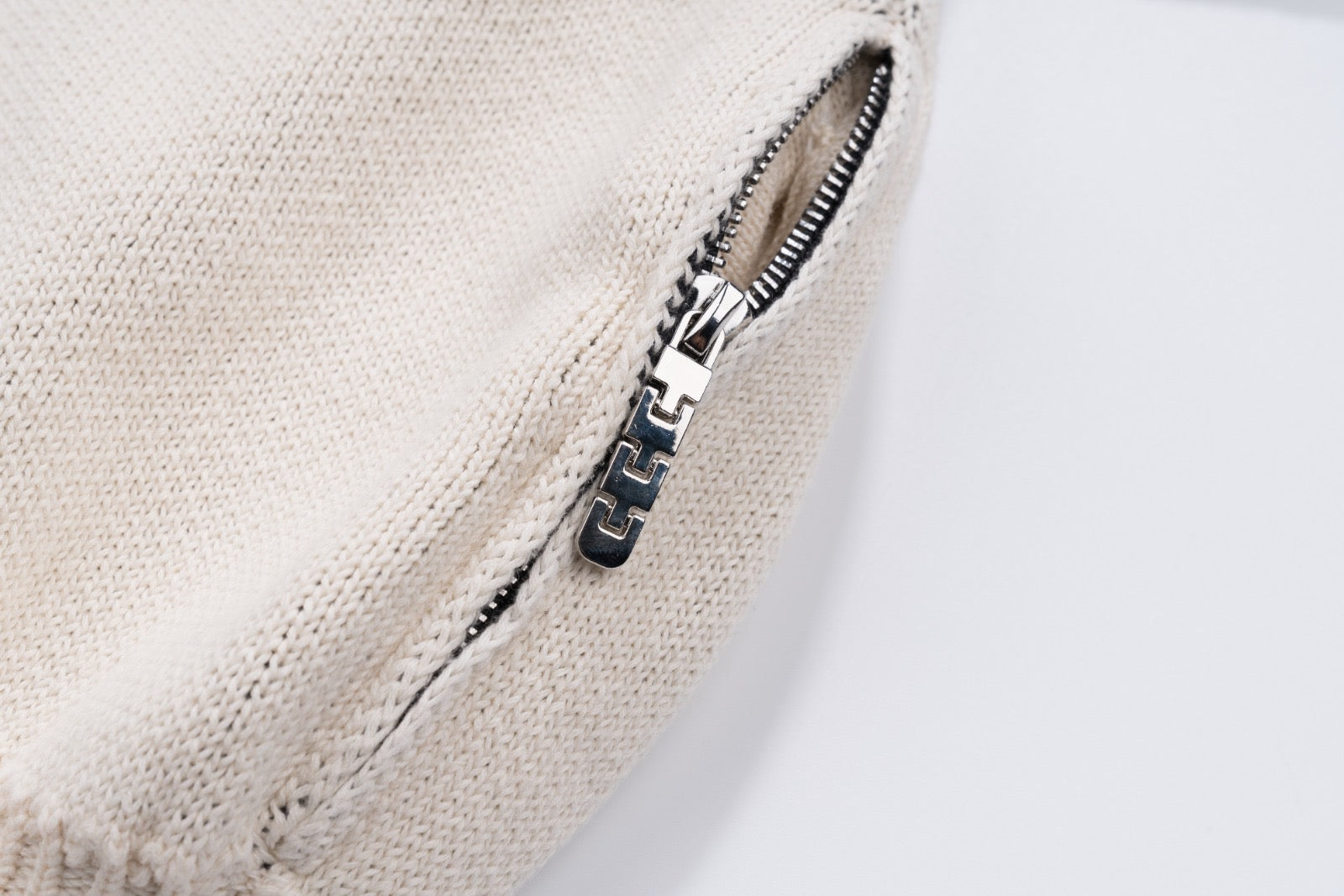 TEXTURA Oversized Knitwear v2 - Bone White