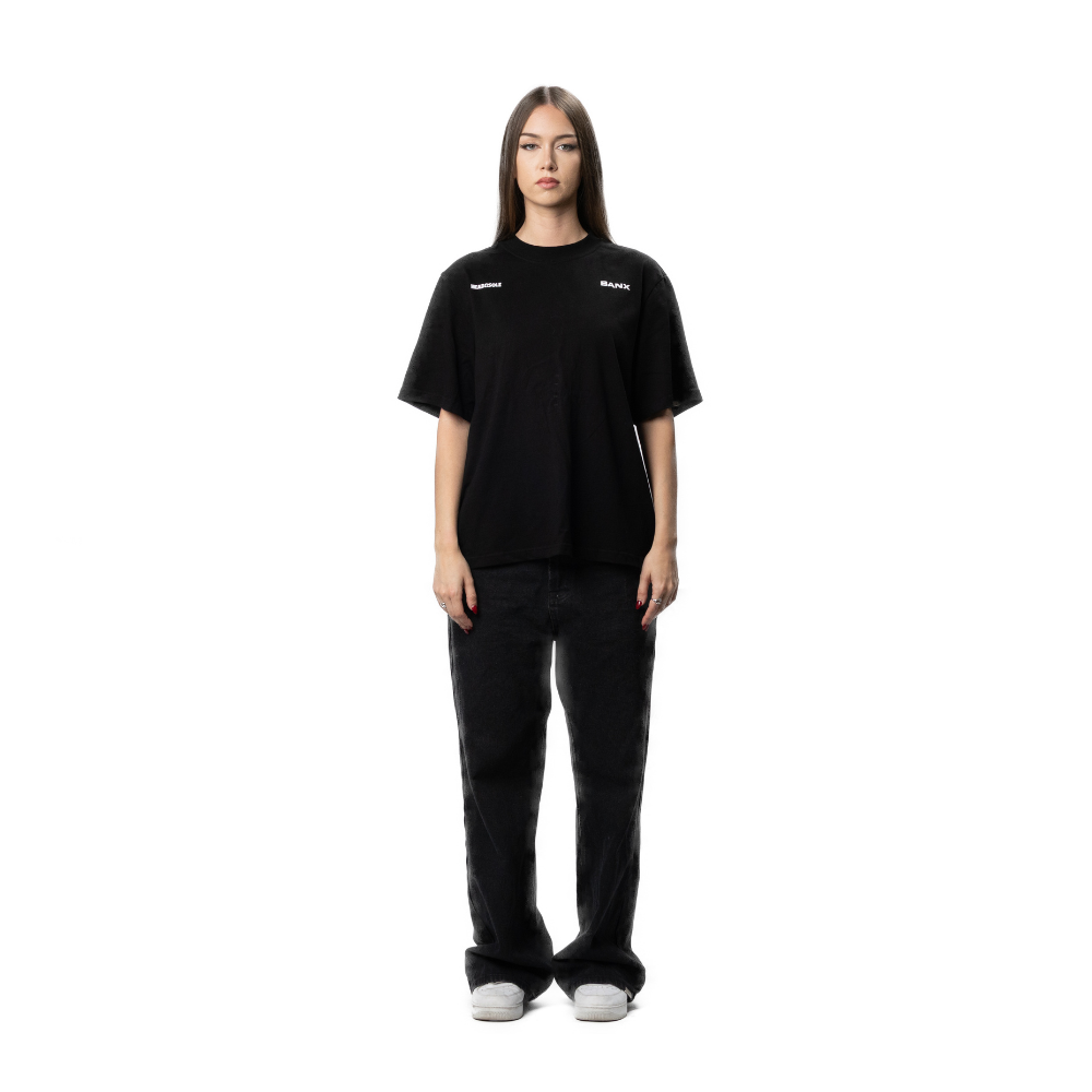 BANX x HEAD2SOLE - "The Collab No One Asked For" Oversized Shirt - Black