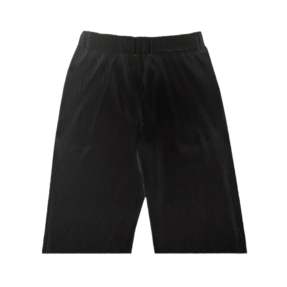 EBB - Signature Pleated Shorts - Black
