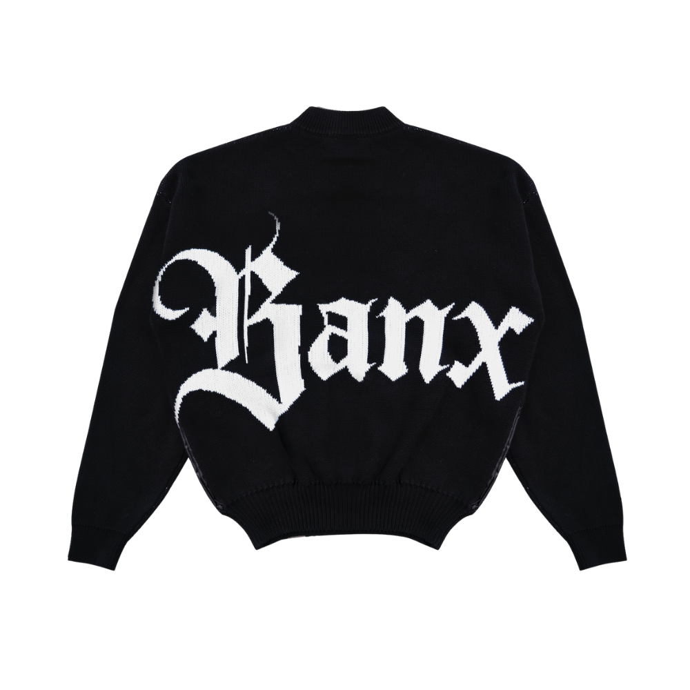 TEXTURA Oversized Knitwear v2 - Black