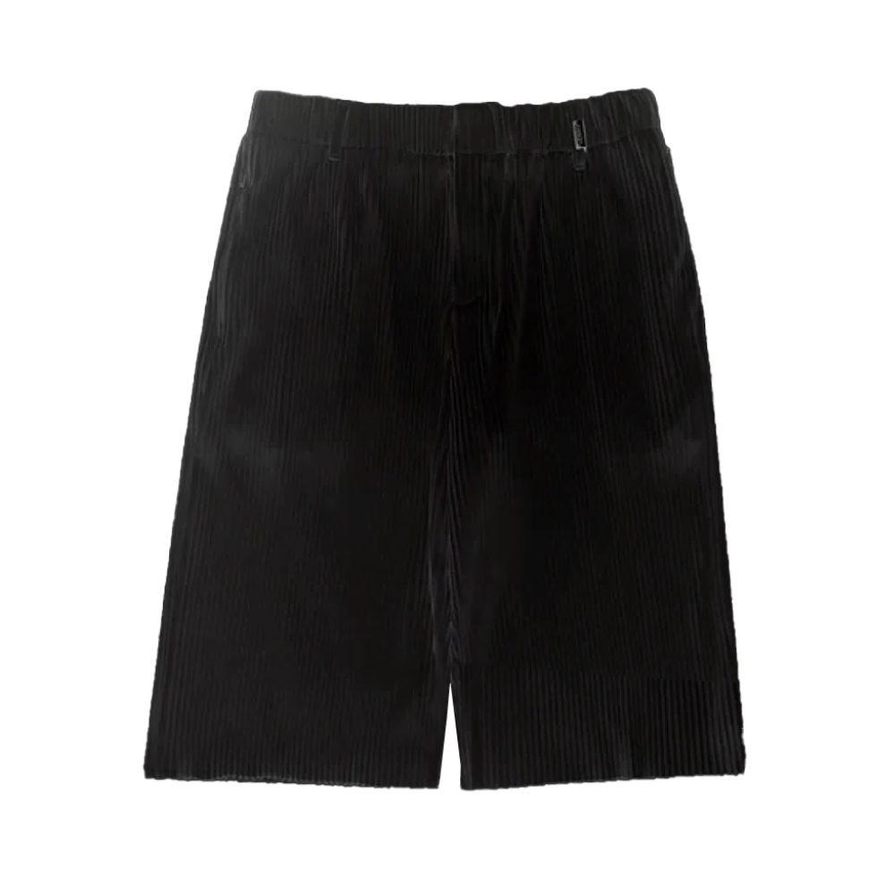 EBB - Signature Pleated Shorts - Black
