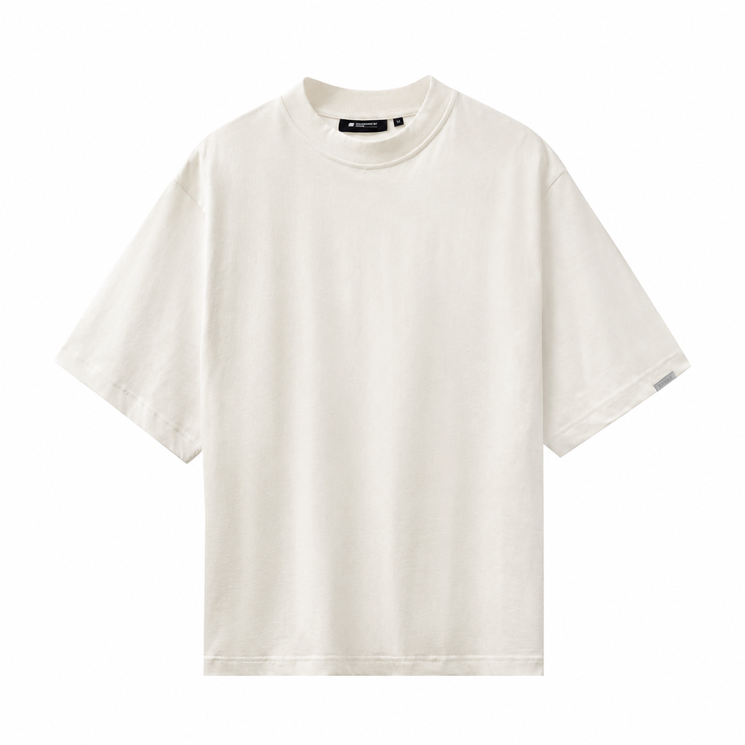 EBB - Signature Blank O/Size Shirt - Bone White