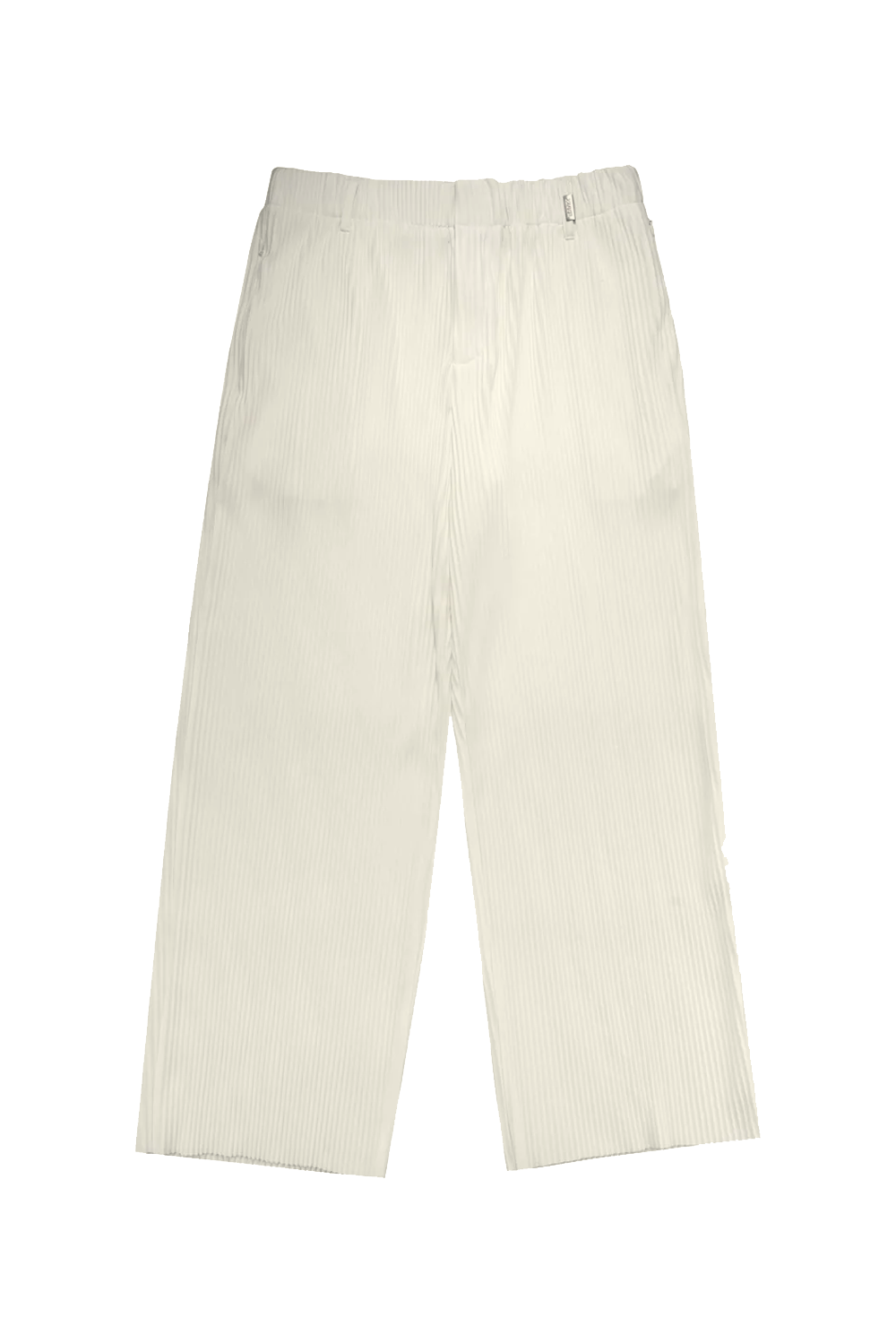 EBB - Signature Pleated Pants - Bone White