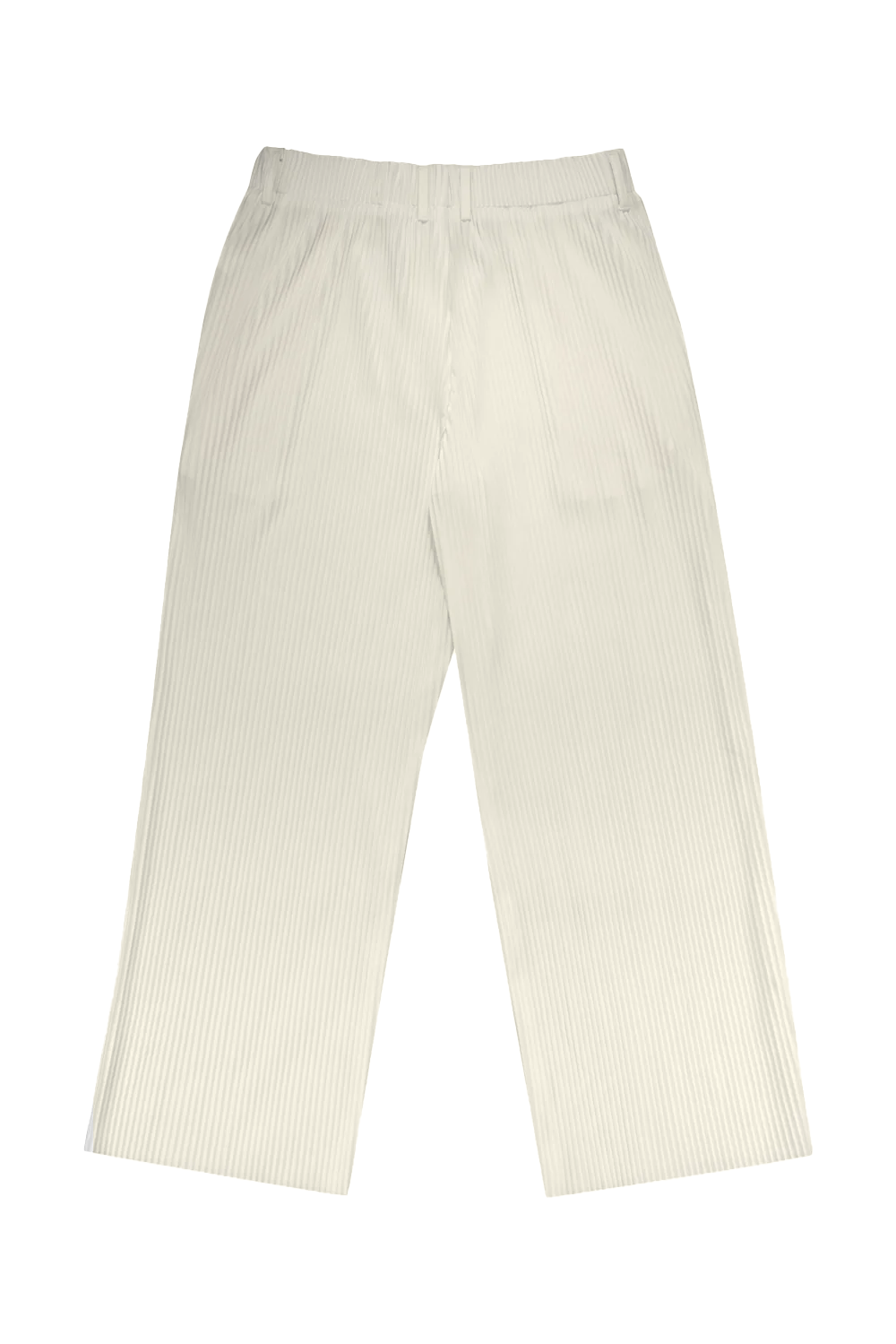 EBB - Signature Pleated Pants - Bone White