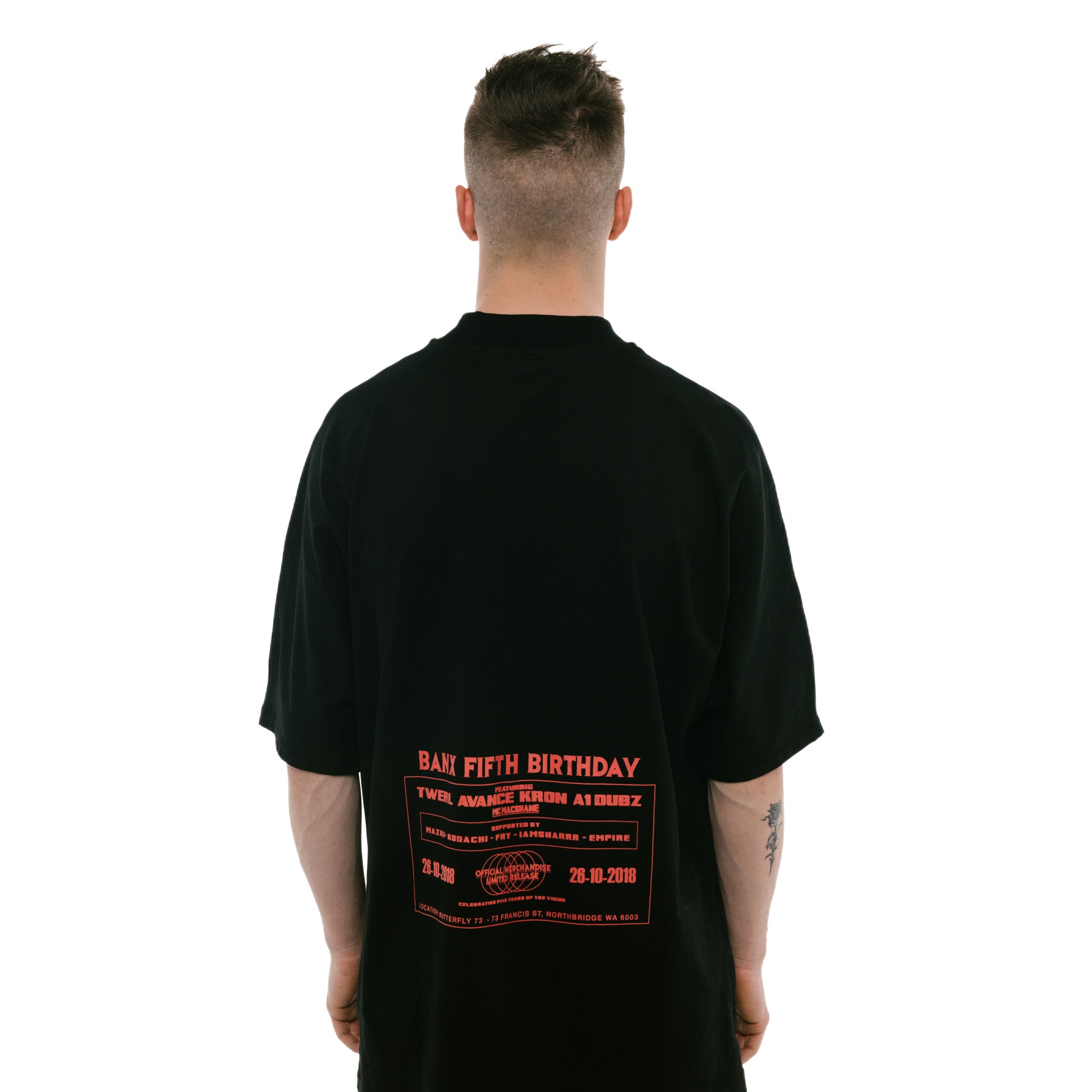 “FIVE YEARS OF THE VISION” Oversized Shirt