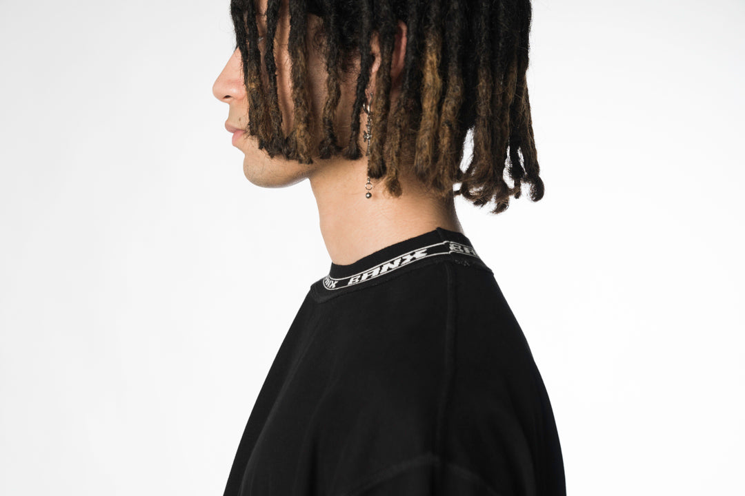 ATW PRIME Jacquard Collar Oversized Shirt