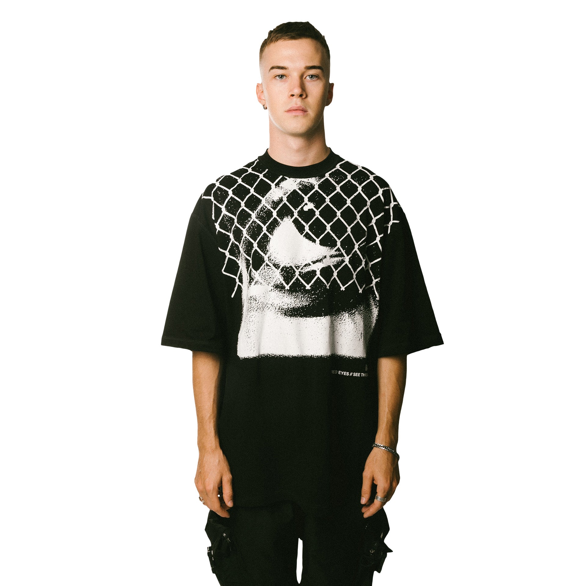 WIRED EYES Oversized Shirt