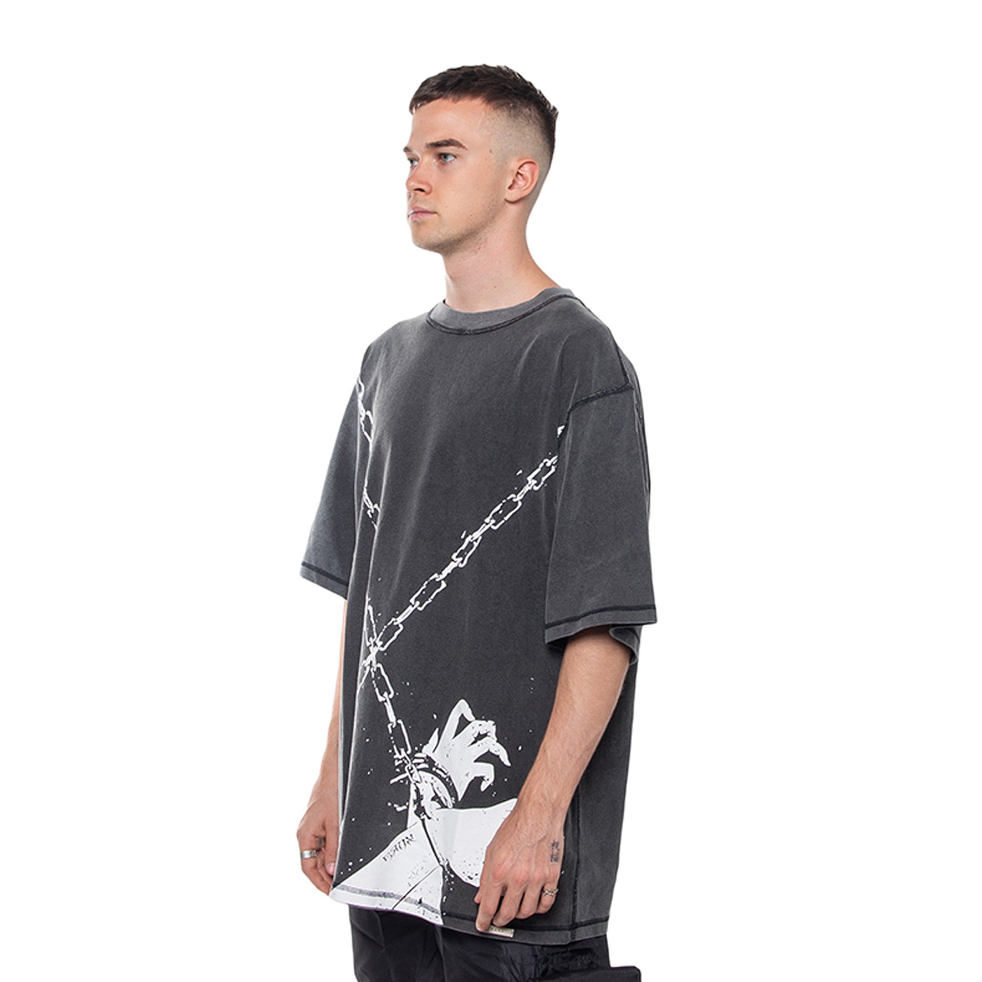 "SEVEN YEARS OF THE VISION" Oversized Shirt