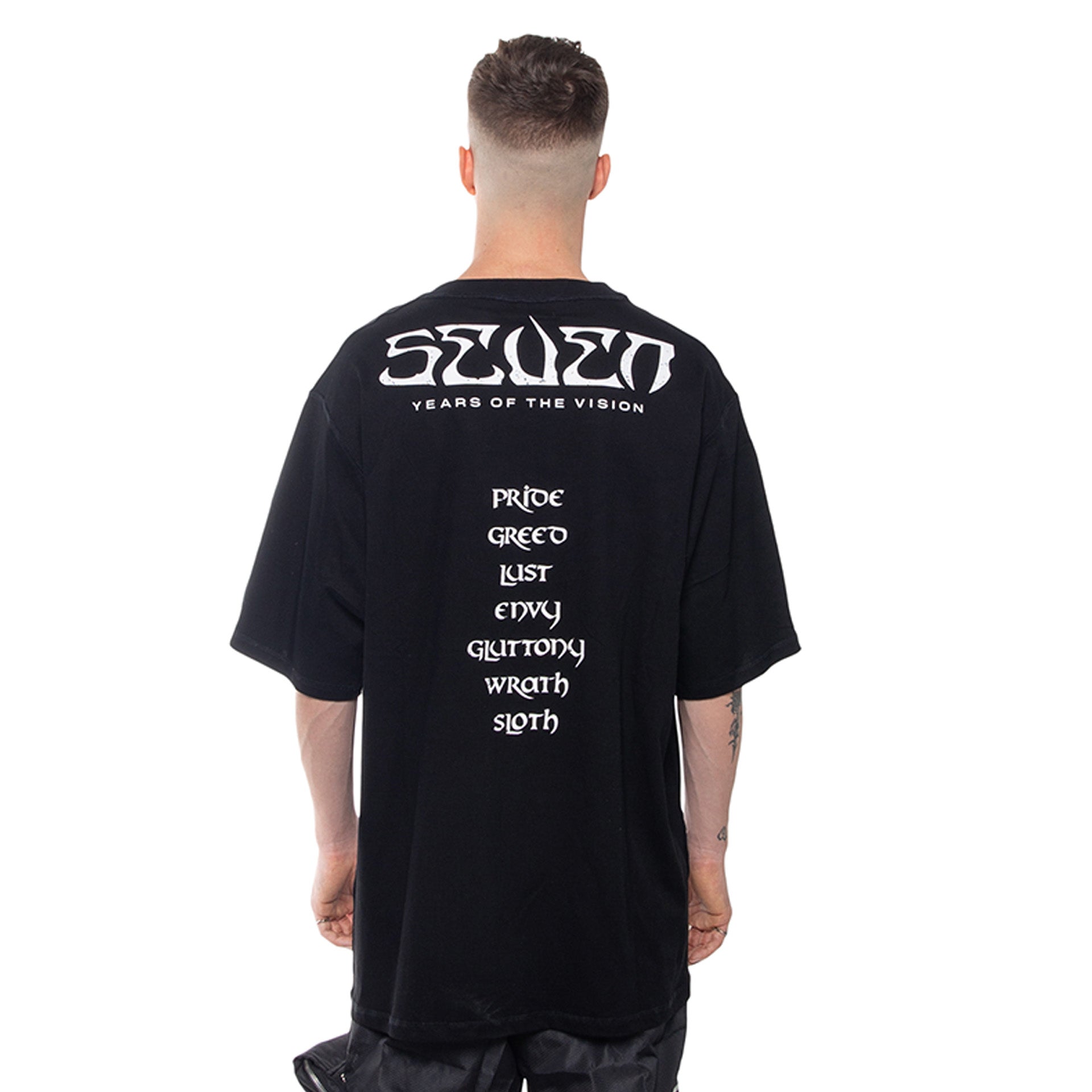 "SEVEN YEARS OF THE VISION" Oversized Shirt