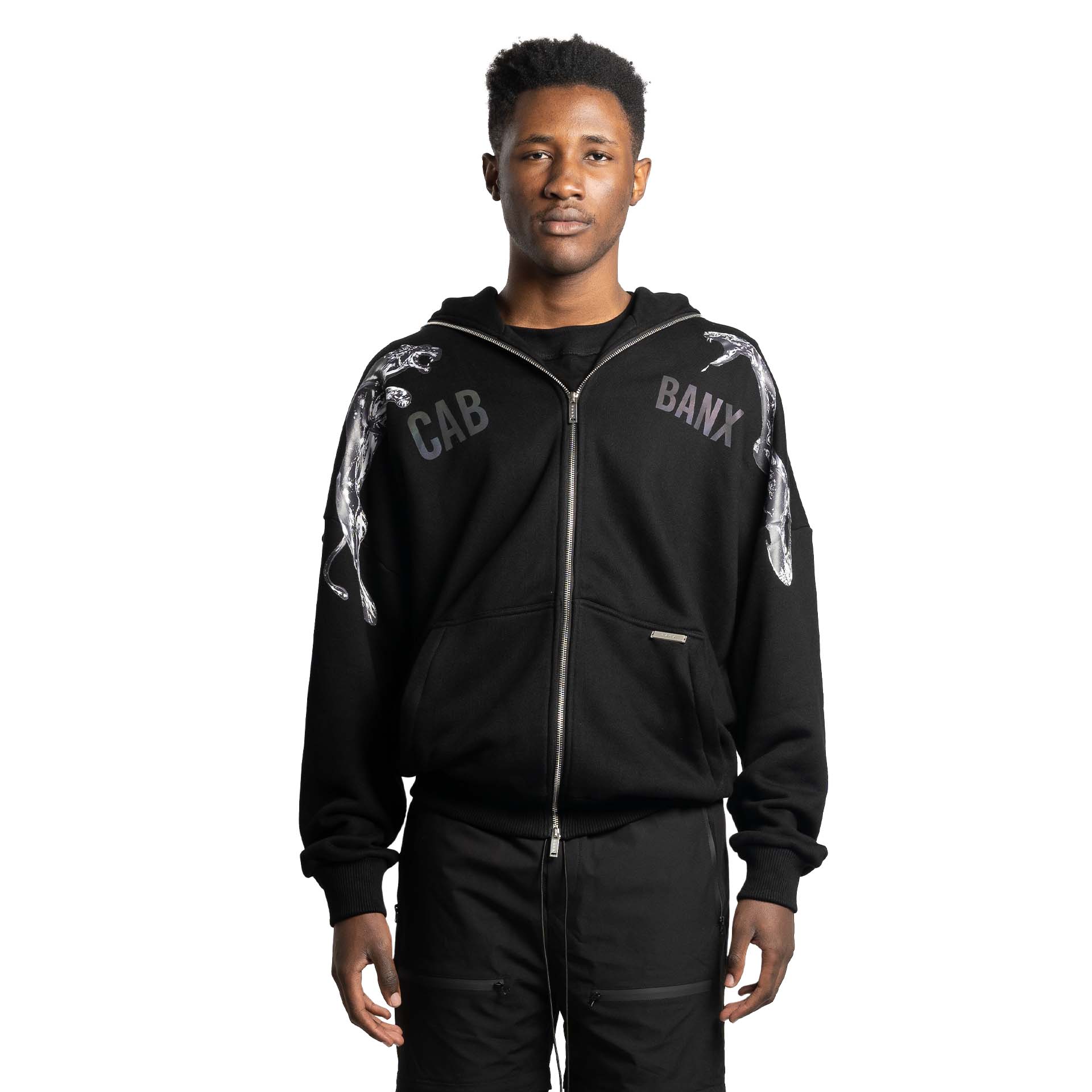 CAB x BANX "Legends" Oversized Zip Up Hoodie