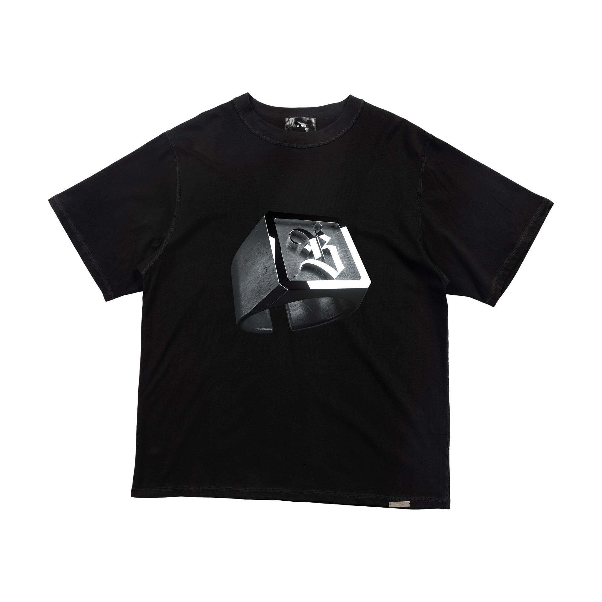 B Insignia Ring Oversized Shirt