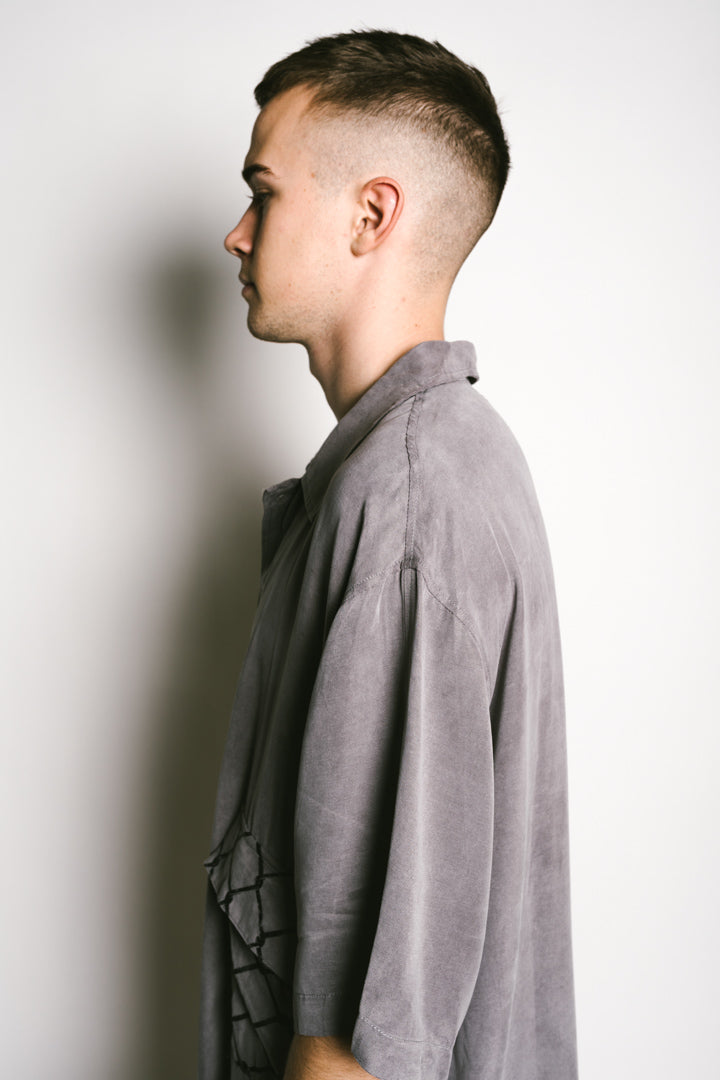 WIRED EYES Oversized Button Up