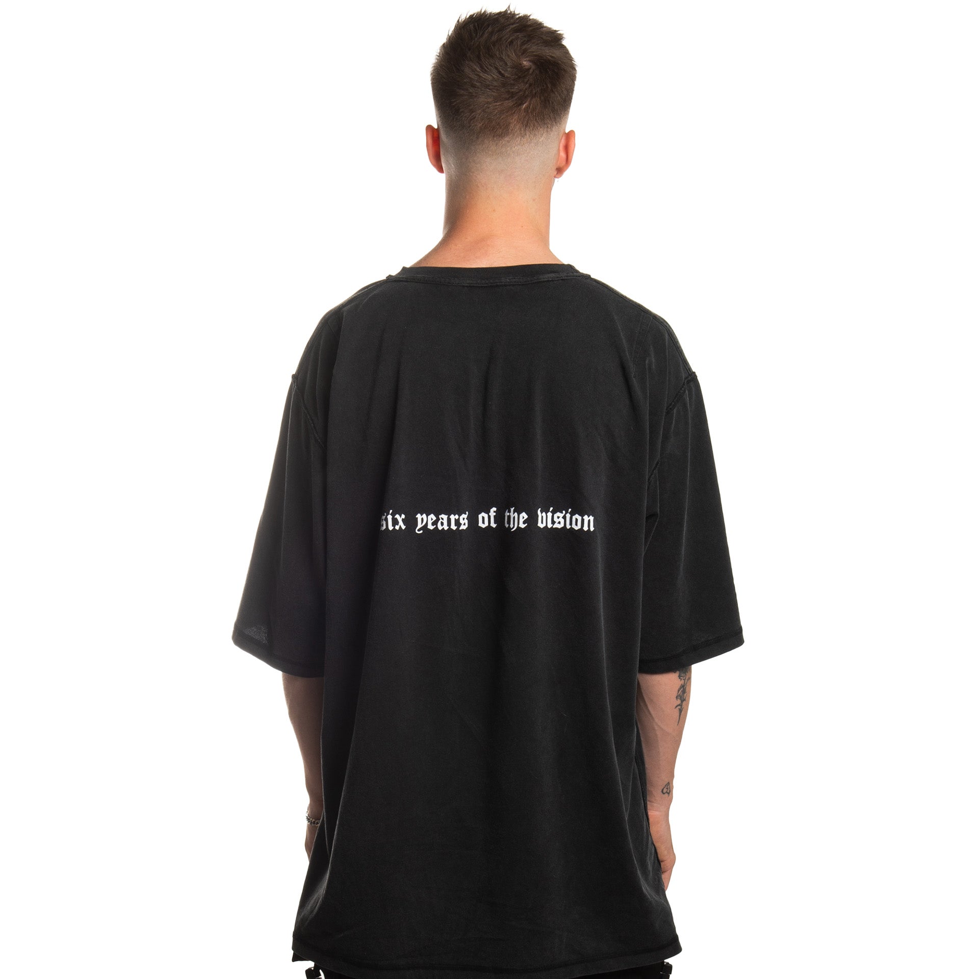 “SIX YEARS OF THE VISION” Oversized Shirt
