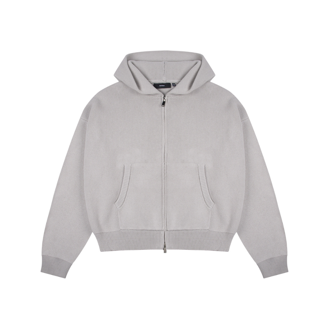 EBB - Knit Zip Hood - Mist [PRE-ORDER ONLY]