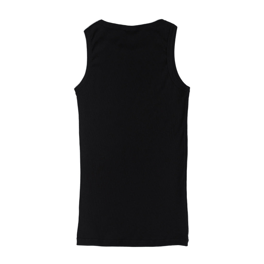 EBB - Ribbed Singlet - Black