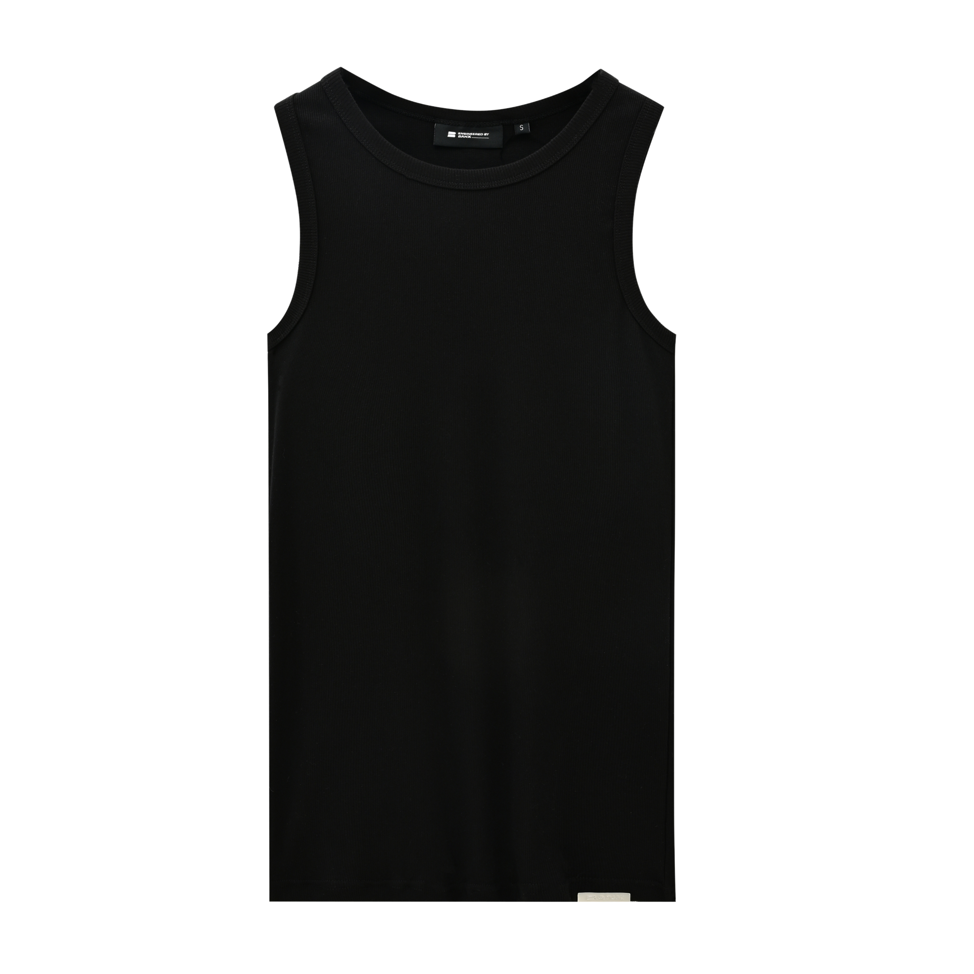 EBB - Ribbed Singlet - Black