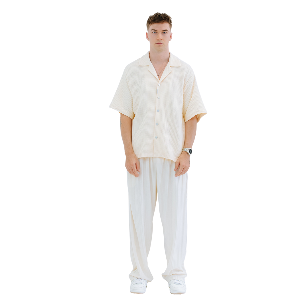 EBB - Signature Waffle Jersey Button Up - Colour Bundle