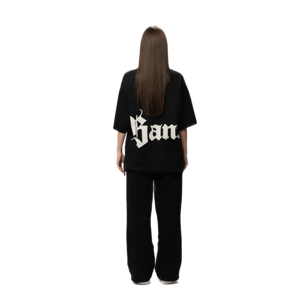 TEXTURA Knit Jersey - Black