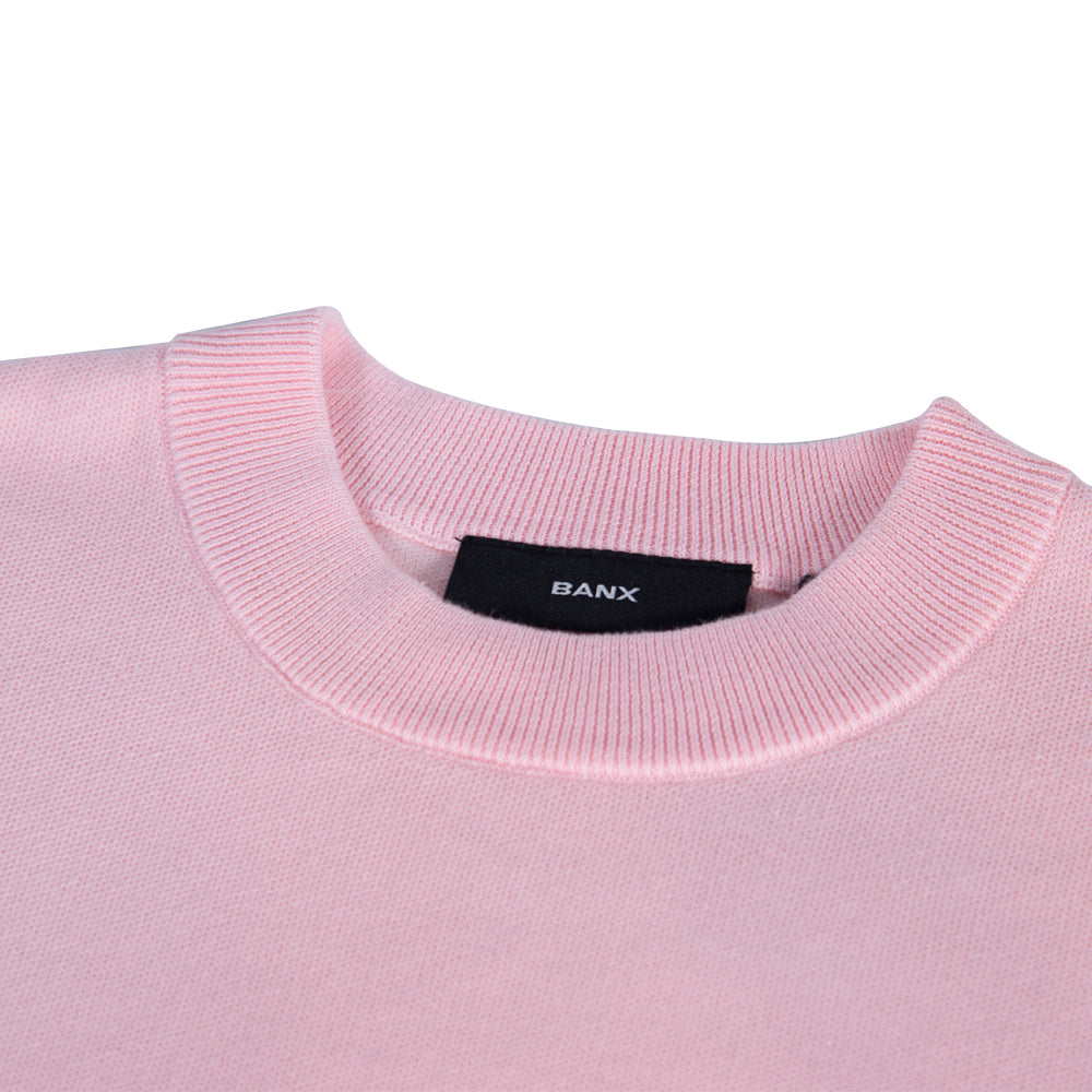 TEXTURA Knit Jersey - Baby Pink