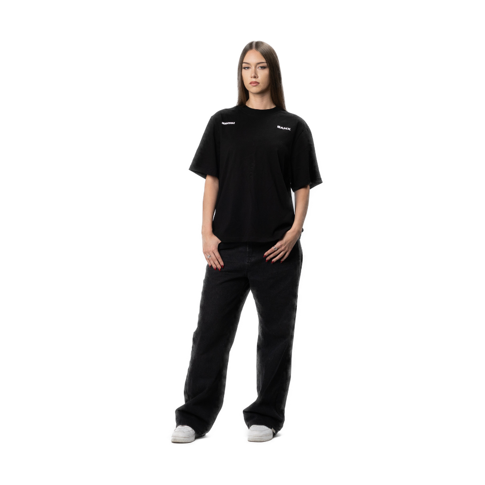 BANX x HEAD2SOLE - "The Collab No One Asked For" Oversized Shirt - Black
