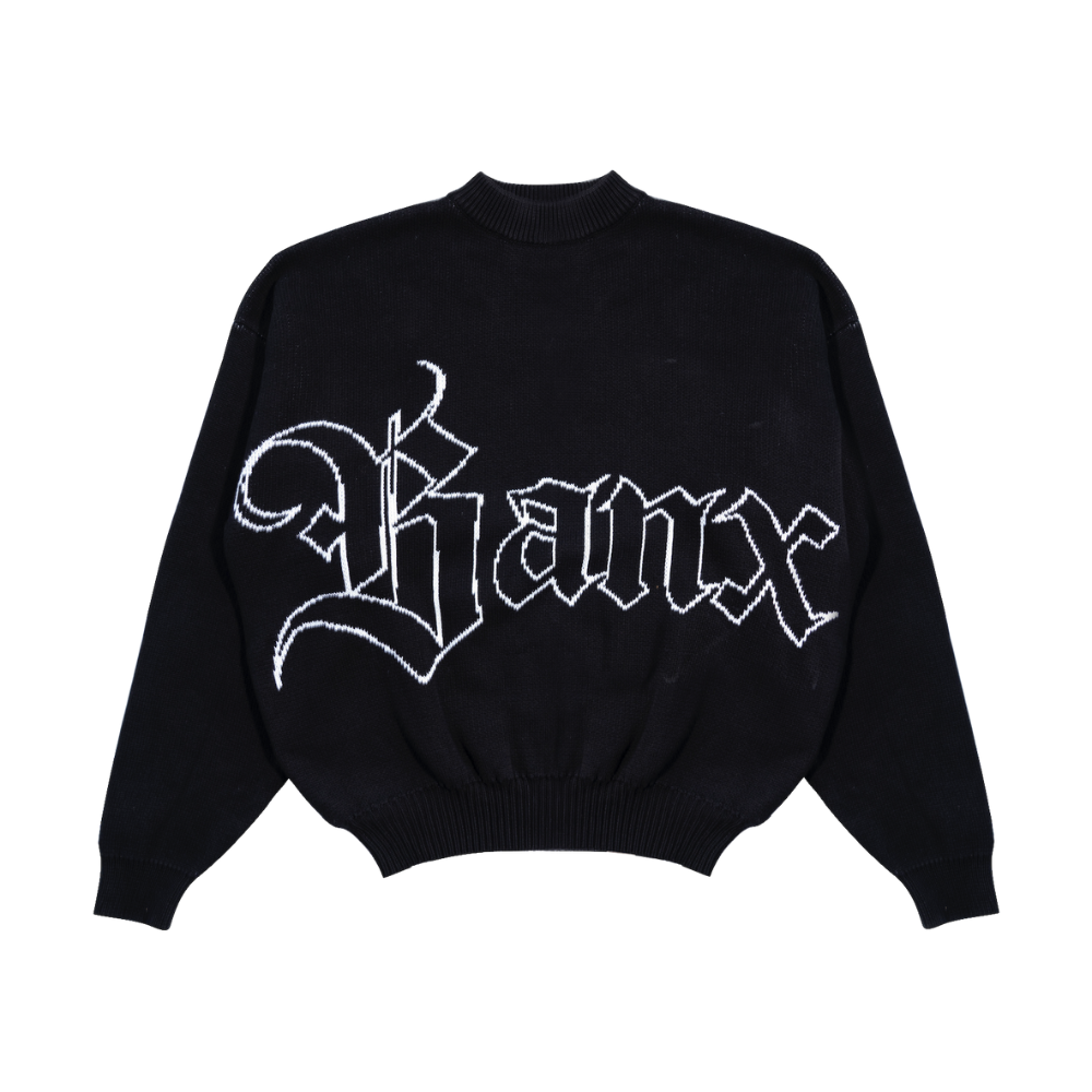 TEXTURA Oversized Knitwear v2 - Black
