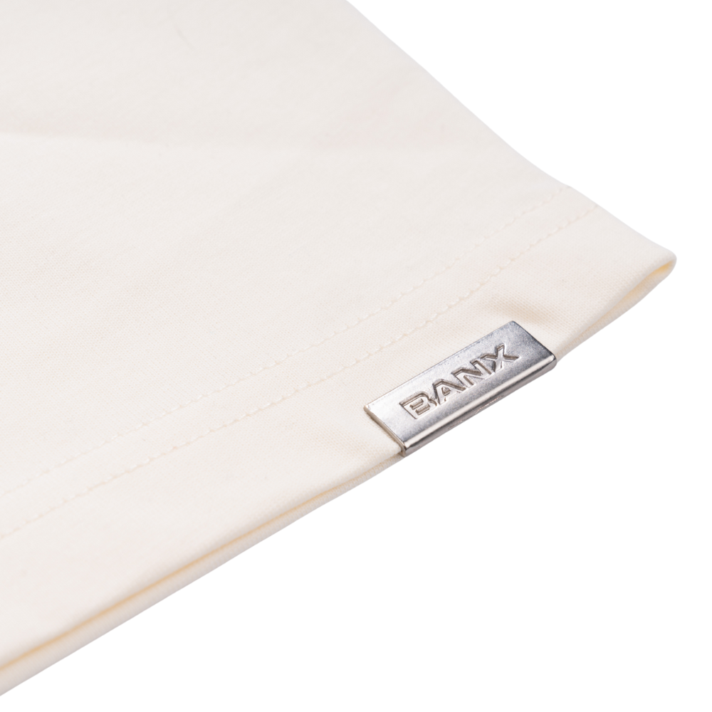 BANX x HEAD2SOLE - "The Collab No One Asked For" Oversized Shirt - Bone White