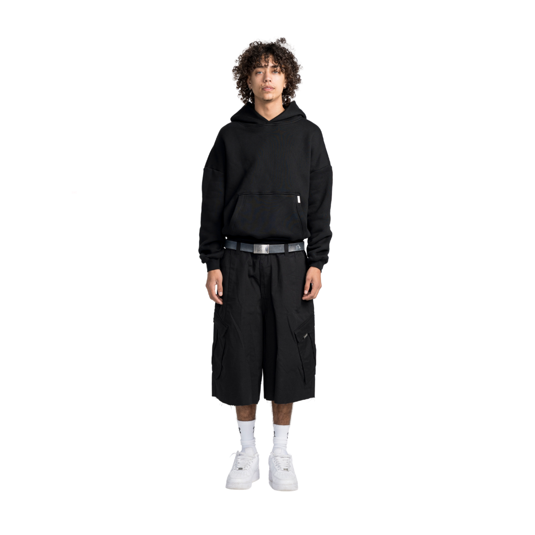 EBB - Signature Blank Hoodie - Black