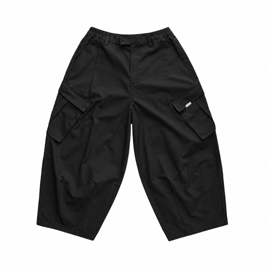 EBB - Balloon Cargo Pants - Black