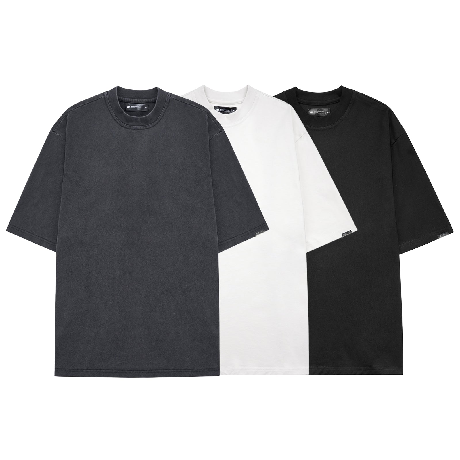 EBB - Signature Blank Oversized Shirt - Triple Pack (Tri Colour)