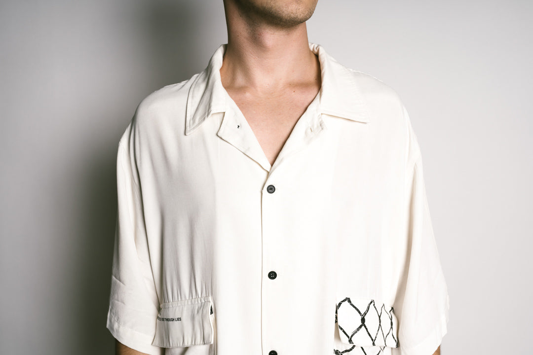 WIRED EYES Oversized Button Up