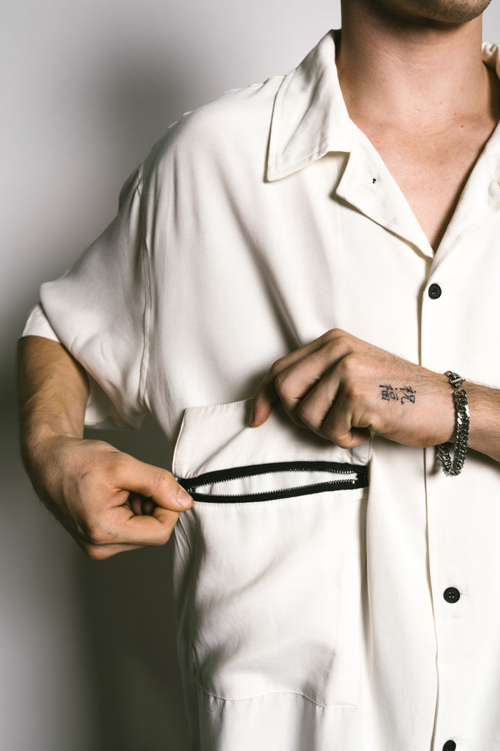 WIRED EYES Oversized Button Up