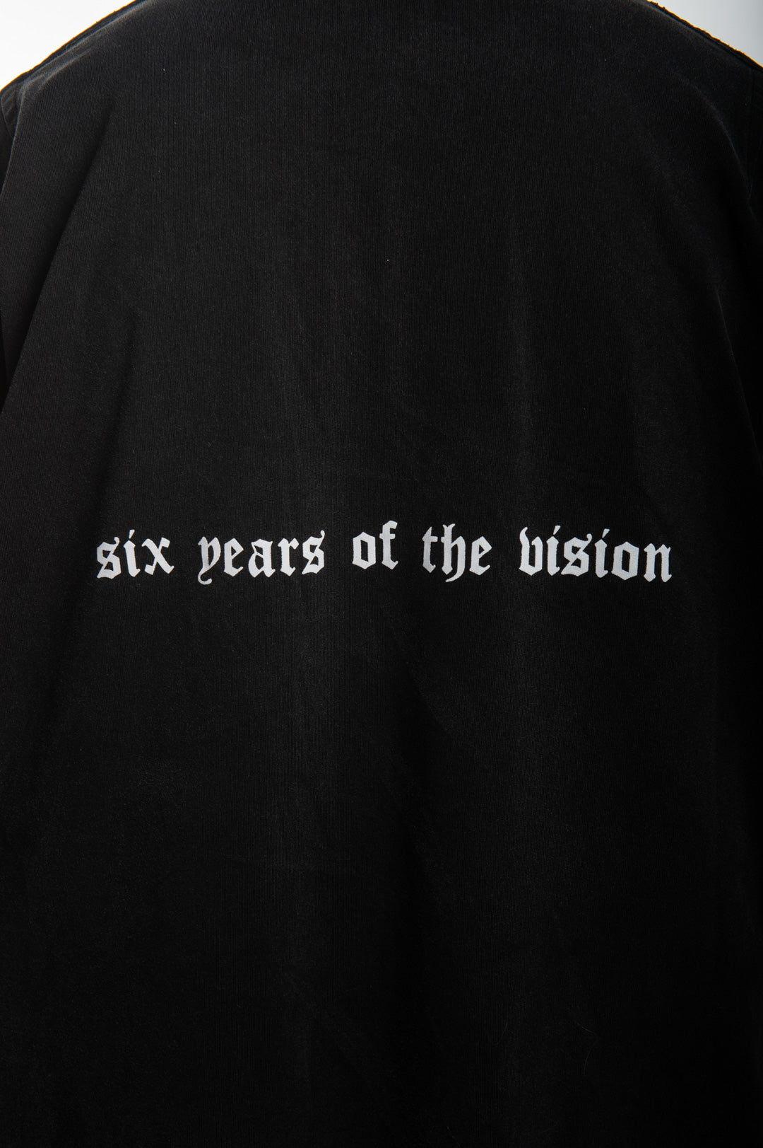 “SIX YEARS OF THE VISION” Oversized Shirt